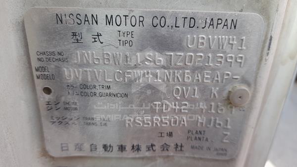 Photo 1 VIN: JN6BW11S67Z021399 - NISSAN CIVILIAN 