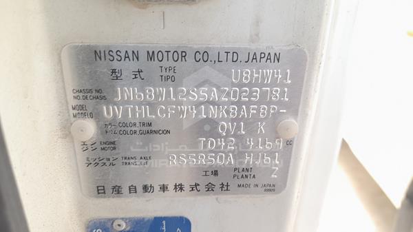 Photo 1 VIN: JN6BW12S5AZ023781 - NISSAN CIVILIAN 