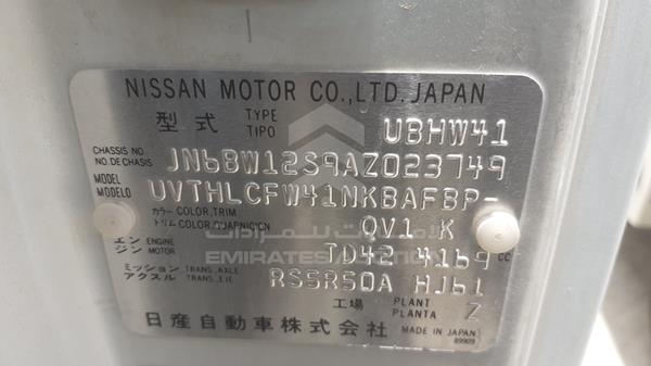 Photo 1 VIN: JN6BW12S9AZ023749 - NISSAN CIVILIAN 