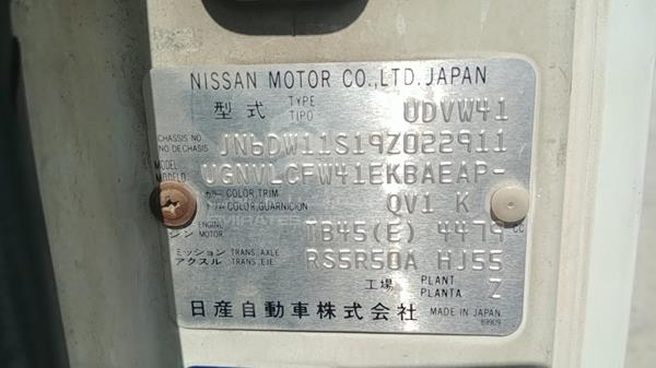 Photo 2 VIN: JN6DW11S19Z022911 - NISSAN CIVILIAN 