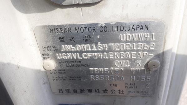 Photo 1 VIN: JN6DW11S47Z021362 - NISSAN CIVILIAN 