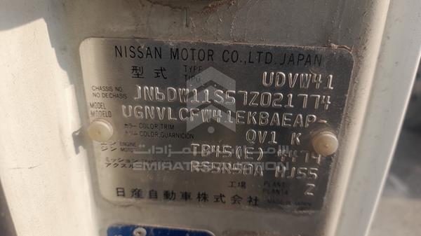 Photo 1 VIN: JN6DW11S57Z021774 - NISSAN CIVILIAN 