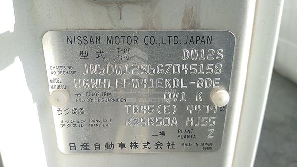 Photo 2 VIN: JN6DW12S6GZ045158 - NISSAN CIVILIAN 