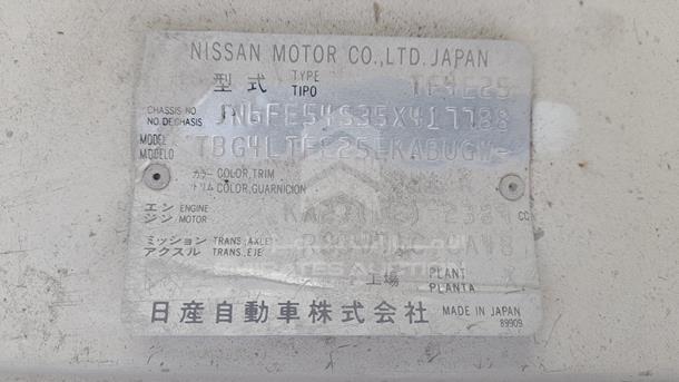 Photo 2 VIN: JN6FE54S35X417788 - NISSAN URVAN 