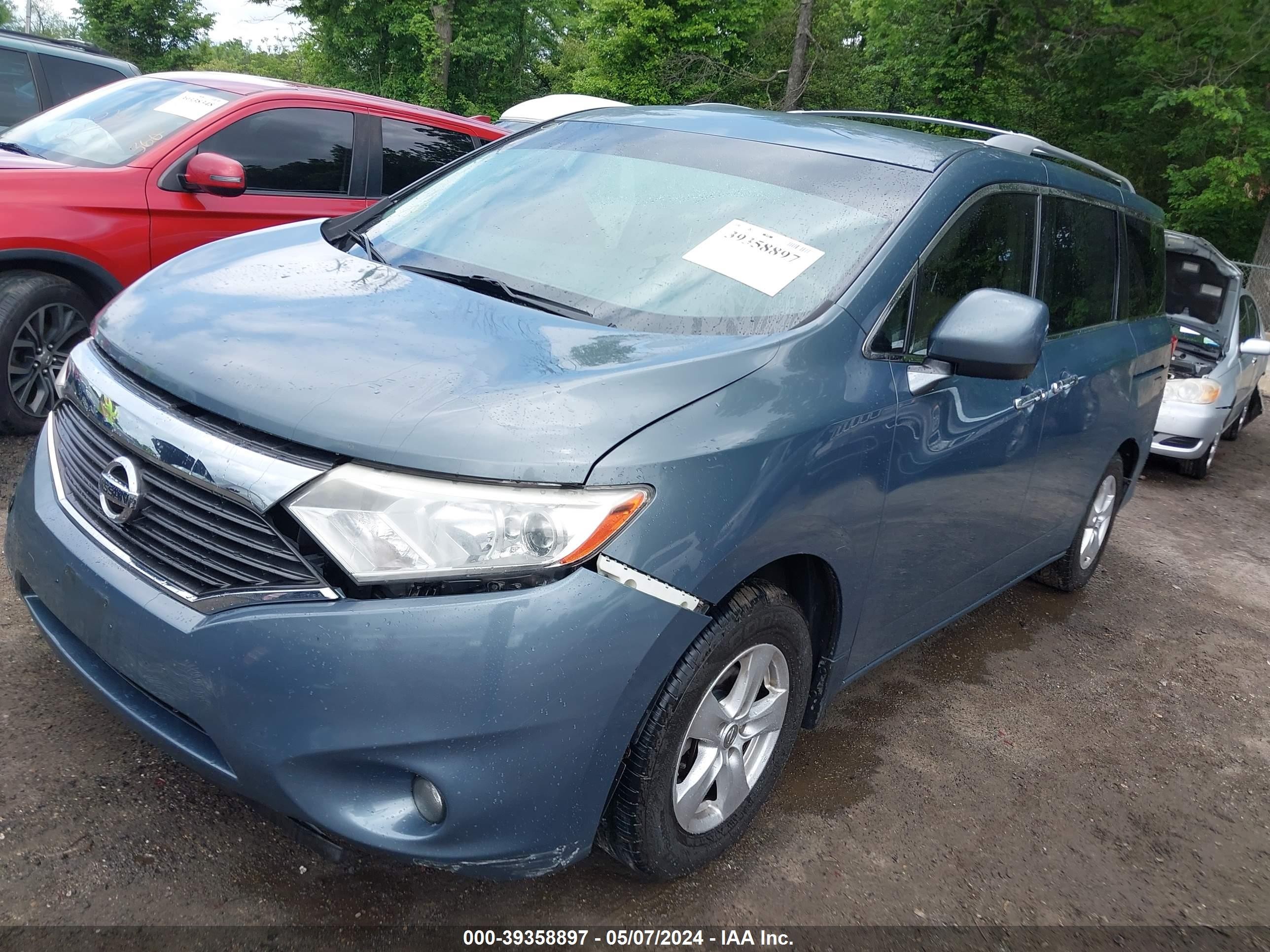 Photo 1 VIN: JN8AE2KP0C9050932 - NISSAN QUEST 