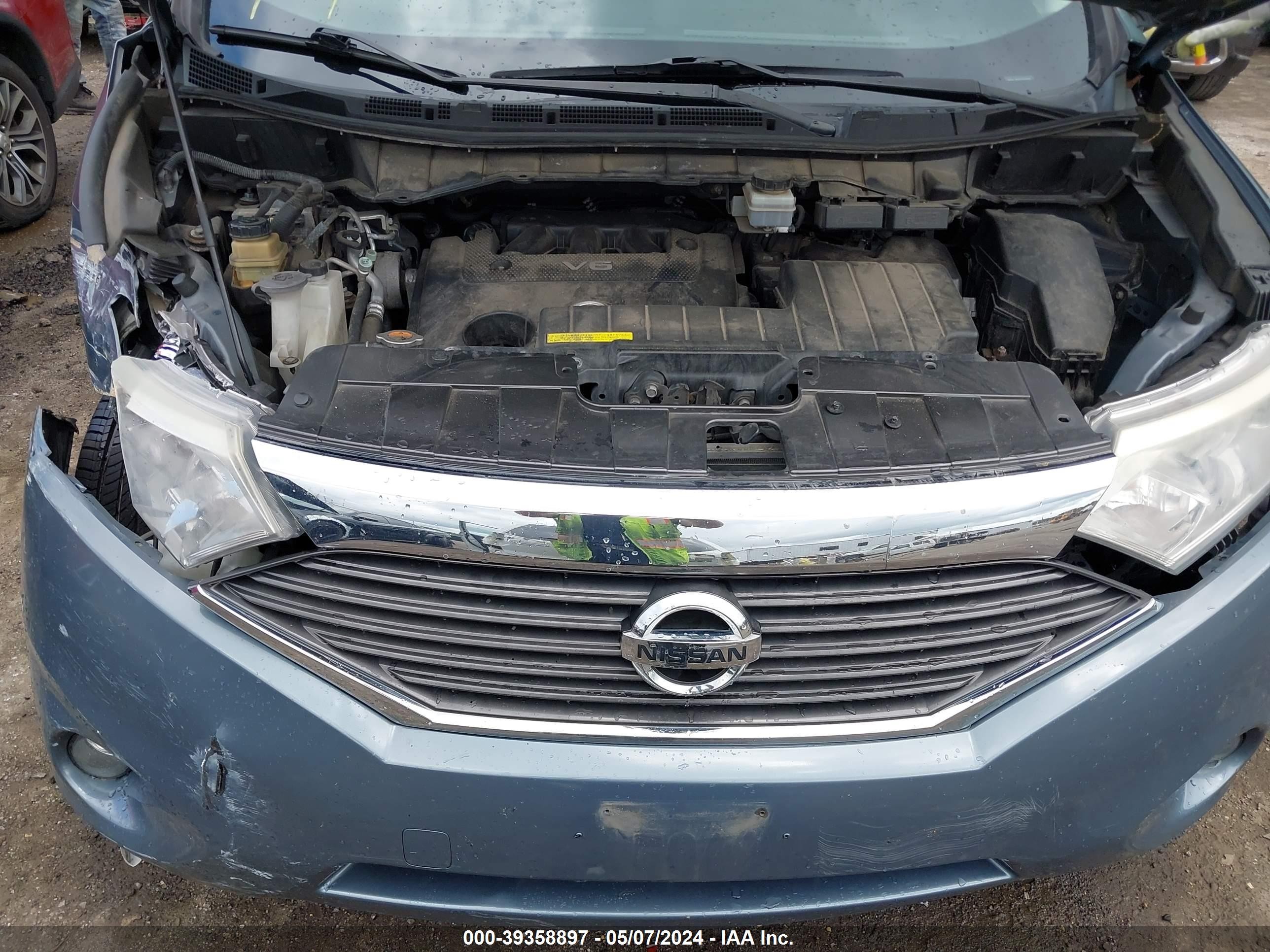 Photo 9 VIN: JN8AE2KP0C9050932 - NISSAN QUEST 