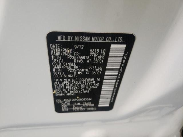 Photo 9 VIN: JN8AE2KP0D9063584 - NISSAN QUEST S 