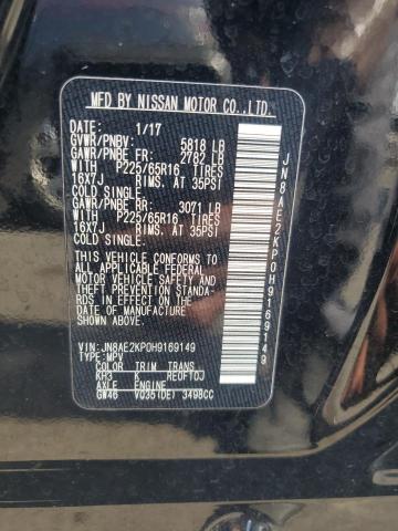 Photo 13 VIN: JN8AE2KP0H9169149 - NISSAN QUEST S 