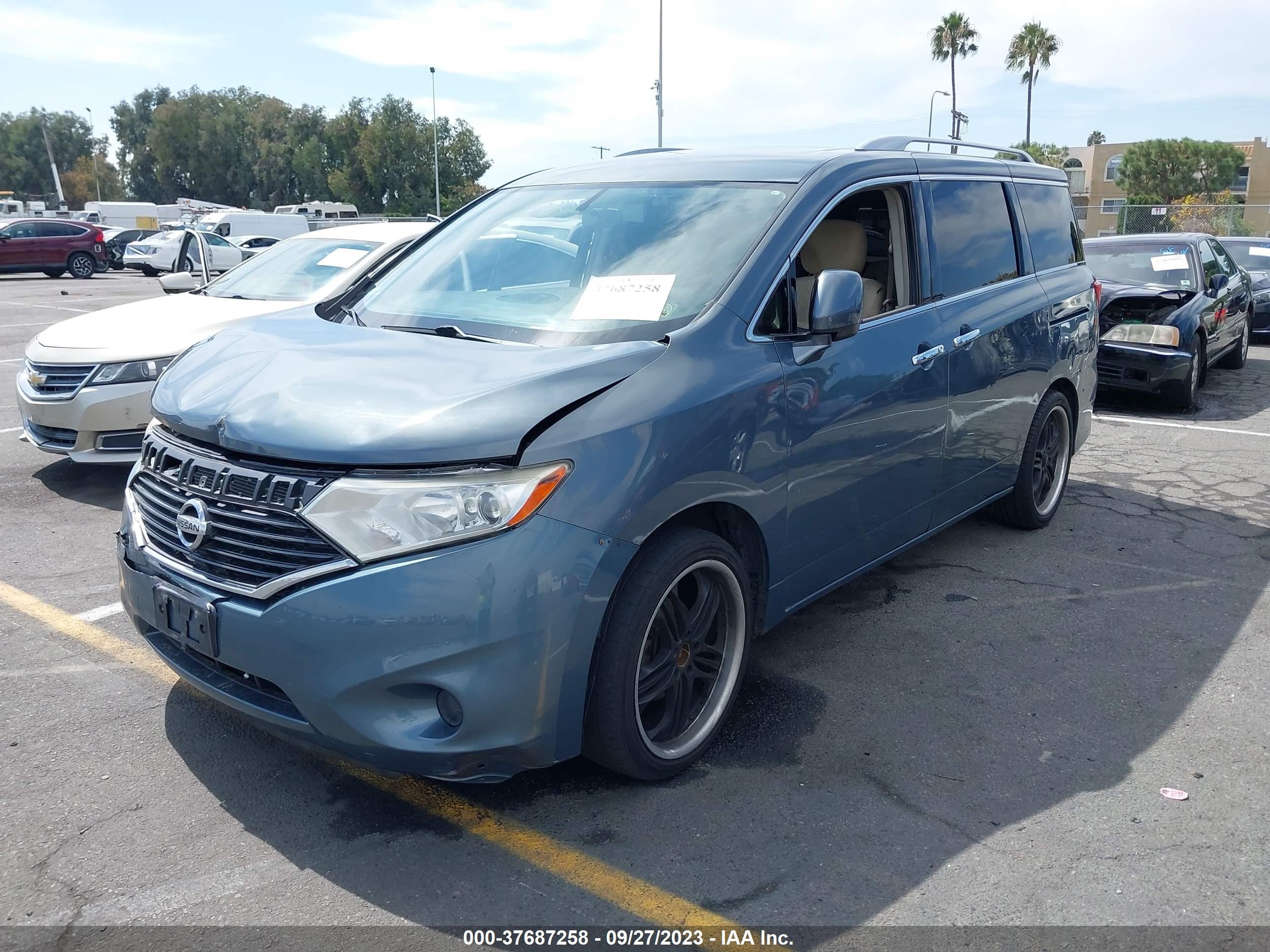 Photo 1 VIN: JN8AE2KP1C9041334 - NISSAN QUEST 