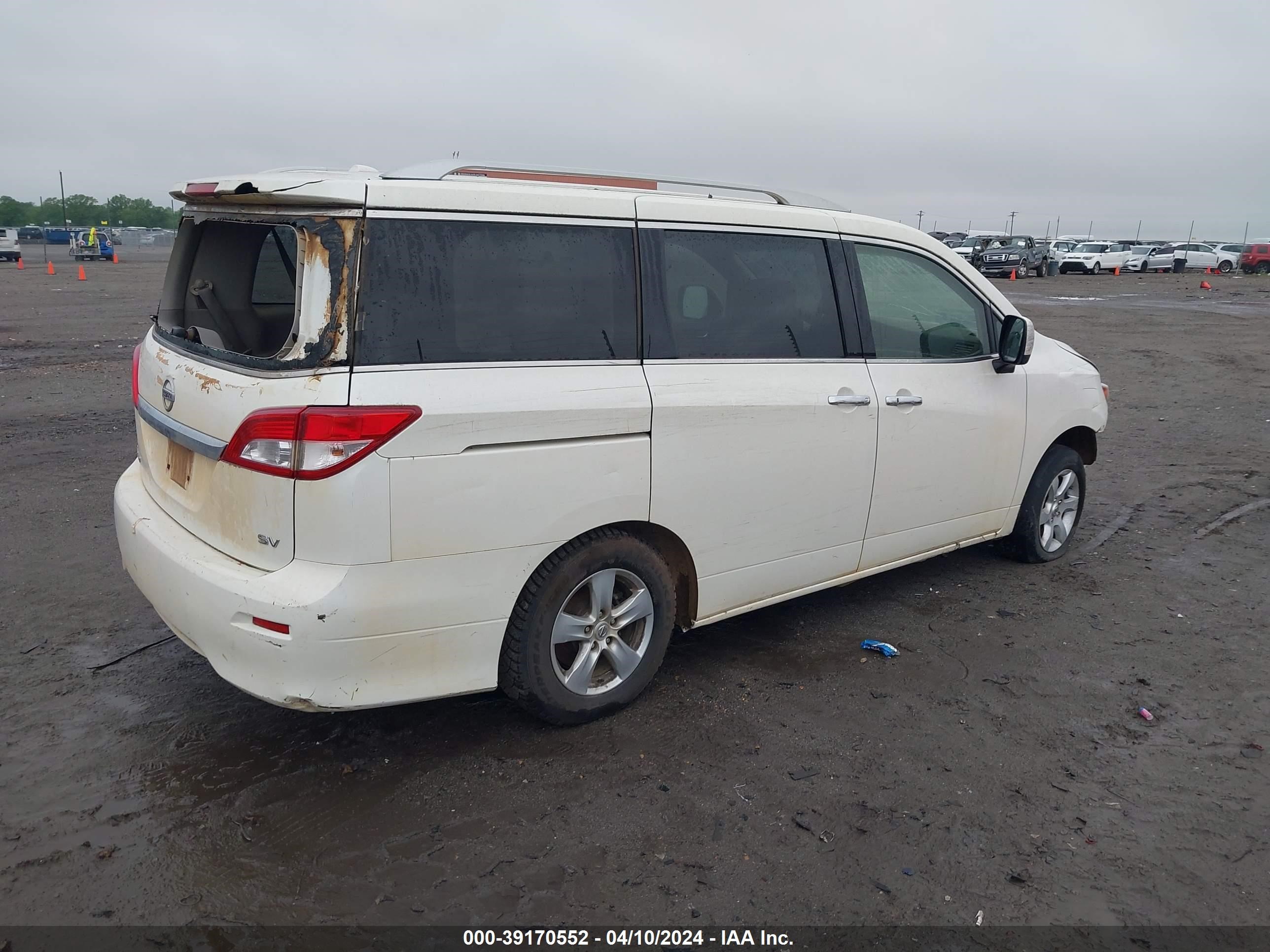 Photo 3 VIN: JN8AE2KP1H9169550 - NISSAN QUEST 