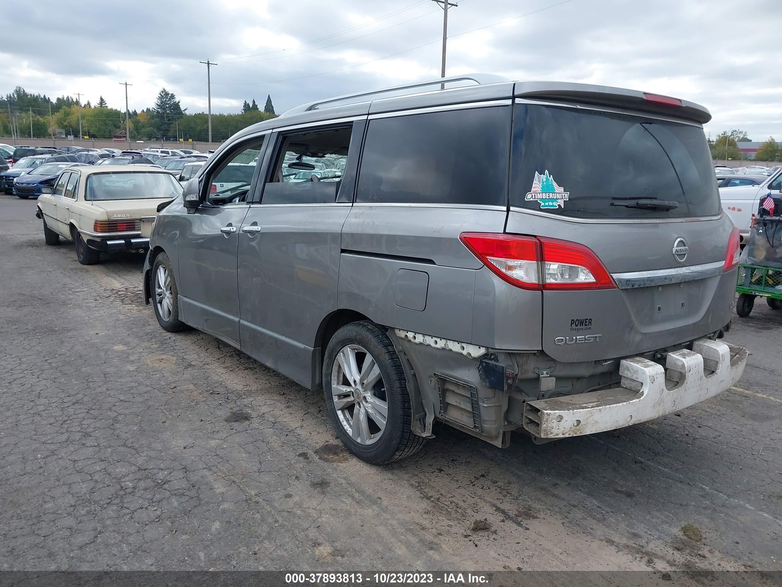 Photo 2 VIN: JN8AE2KP2C9035106 - NISSAN QUEST 