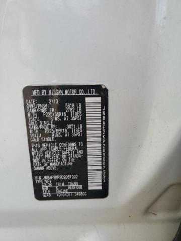 Photo 12 VIN: JN8AE2KP2D9067992 - NISSAN QUEST S 