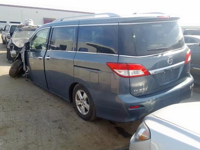 Photo 2 VIN: JN8AE2KP2D9070472 - NISSAN QUEST S 