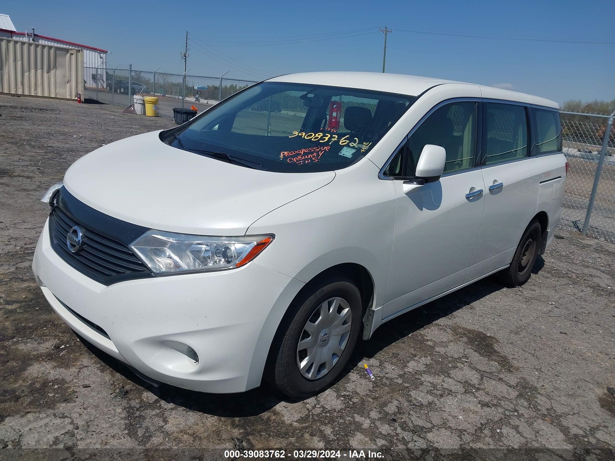 Photo 1 VIN: JN8AE2KP2E9102936 - NISSAN QUEST 