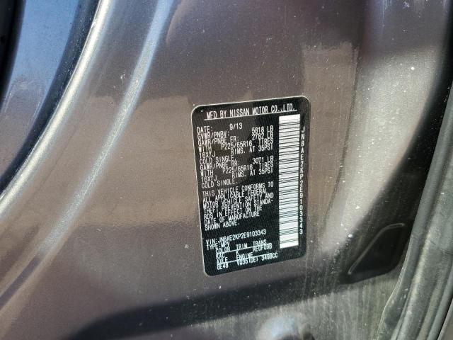 Photo 12 VIN: JN8AE2KP2E9103343 - NISSAN QUEST S 