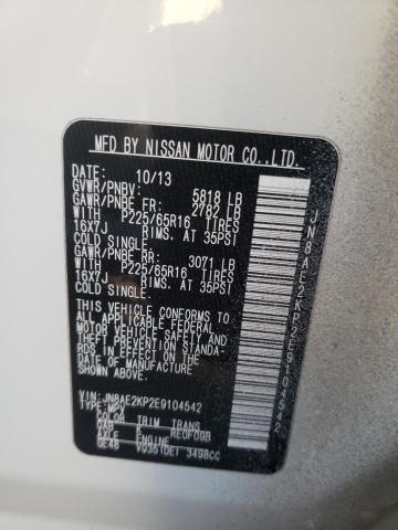 Photo 9 VIN: JN8AE2KP2E9104542 - NISSAN QUEST 