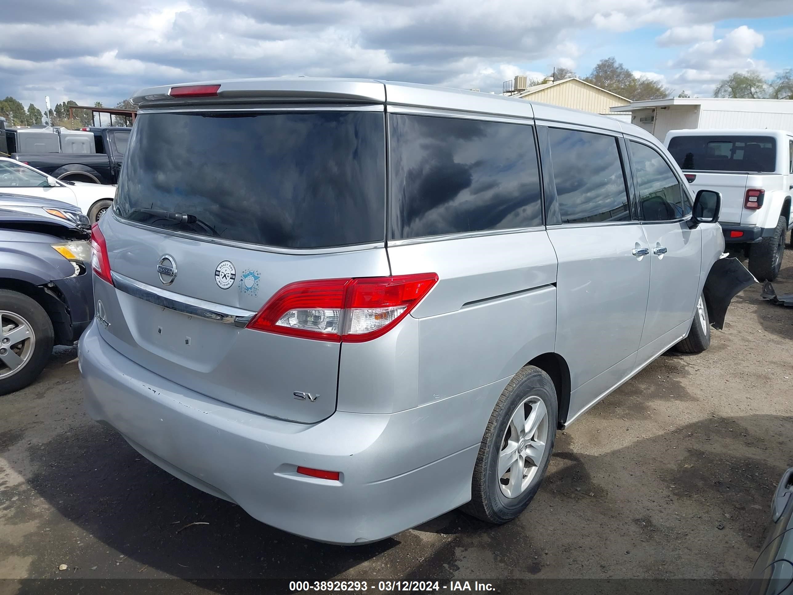 Photo 3 VIN: JN8AE2KP2F9123268 - NISSAN QUEST 