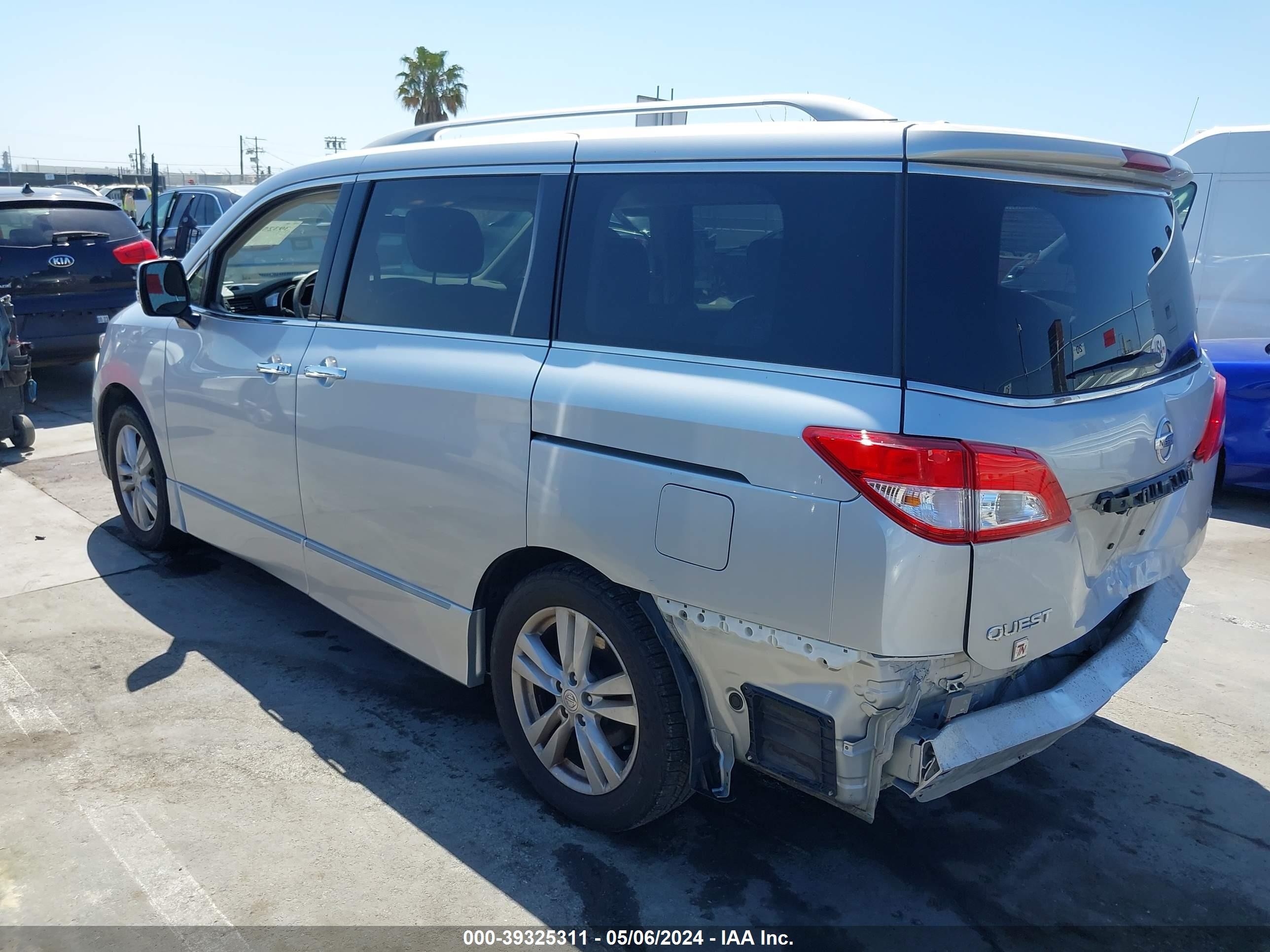 Photo 2 VIN: JN8AE2KP2G9157406 - NISSAN QUEST 