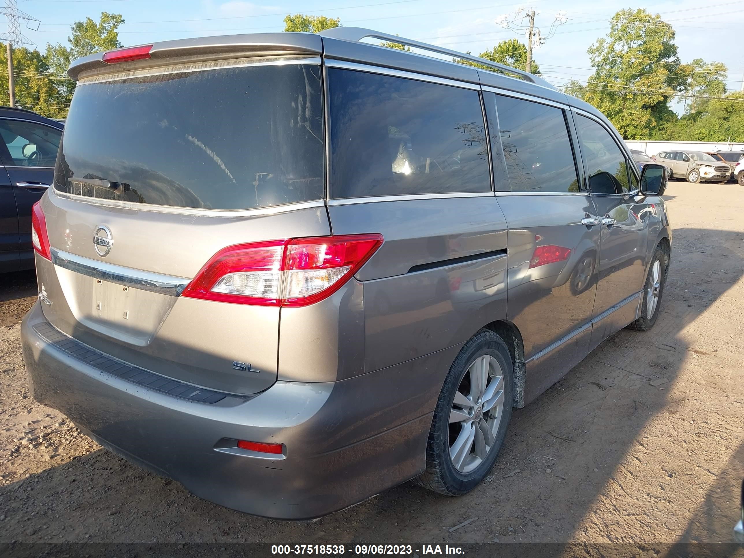 Photo 3 VIN: JN8AE2KP3C9045272 - NISSAN QUEST 