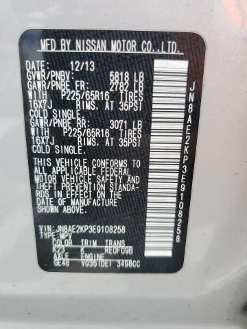 Photo 12 VIN: JN8AE2KP3E9108258 - NISSAN QUEST 