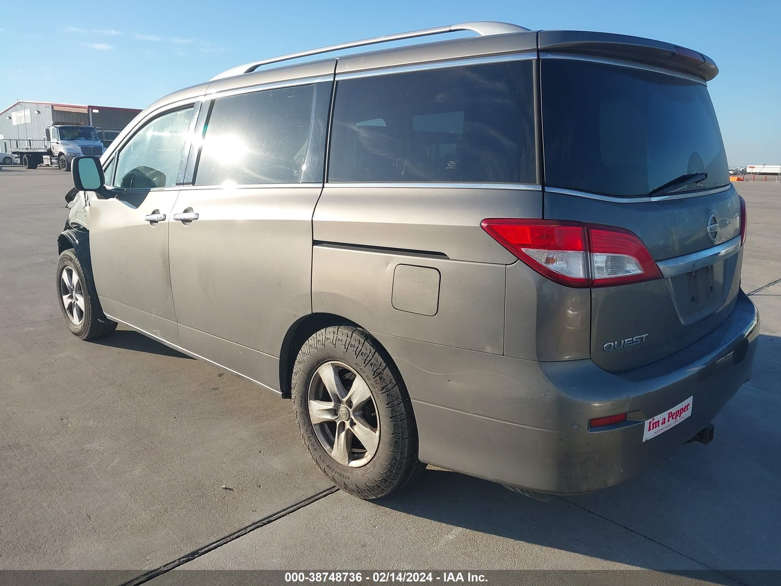 Photo 2 VIN: JN8AE2KP3G9153672 - NISSAN QUEST 