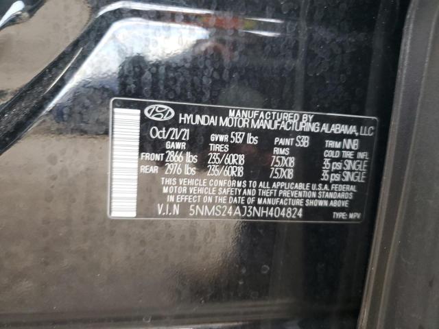 Photo 11 VIN: JN8AE2KP3G9154515 - HYUNDAI SANTA FE 