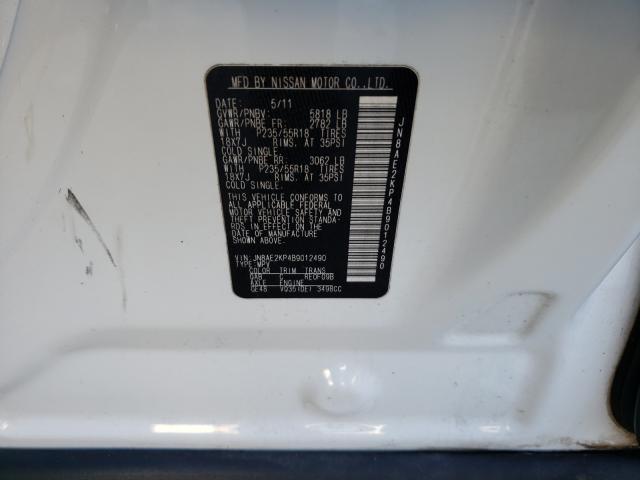 Photo 9 VIN: JN8AE2KP4B9012490 - NISSAN QUEST S 