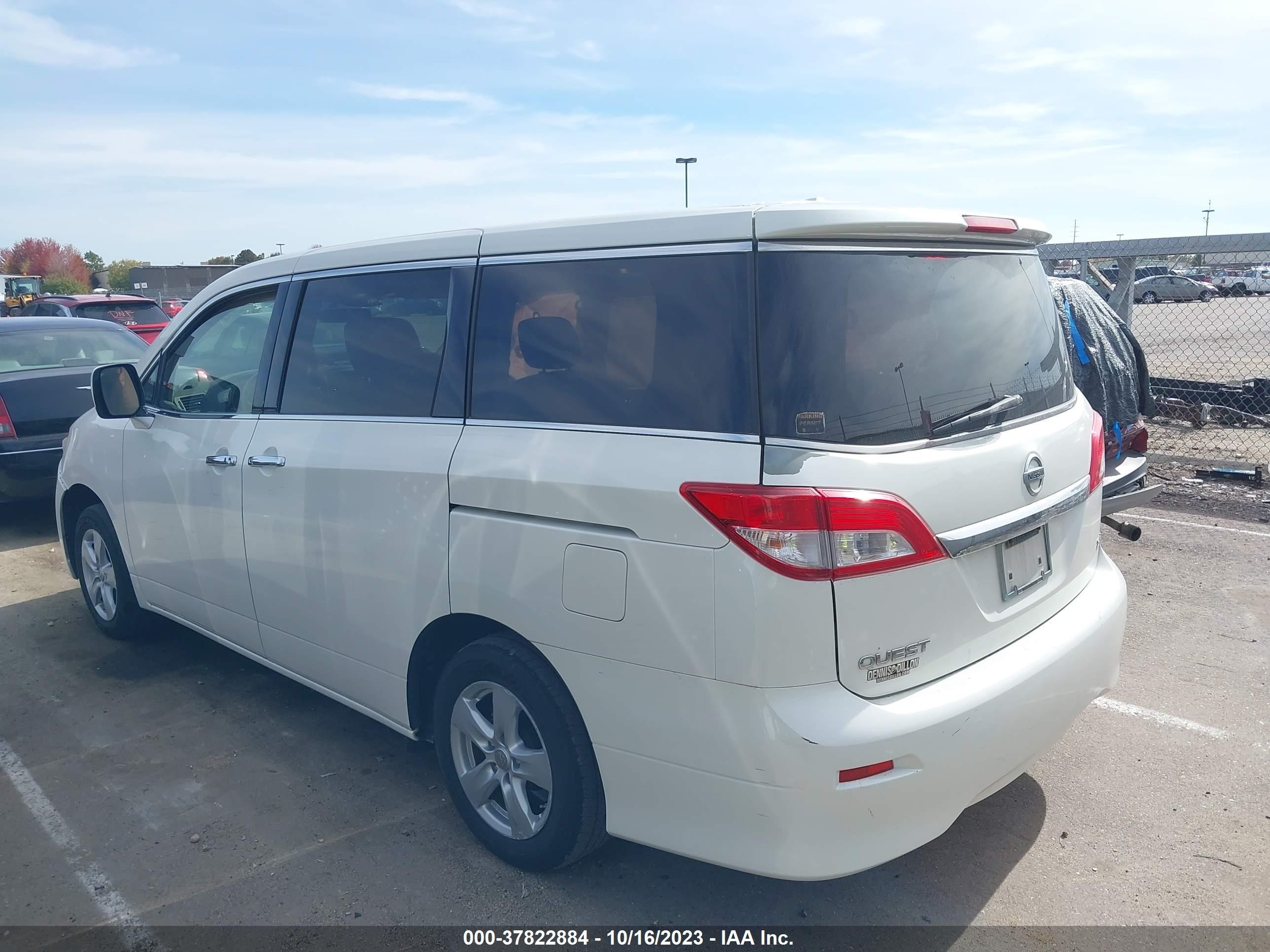 Photo 2 VIN: JN8AE2KP4E9106468 - NISSAN QUEST 