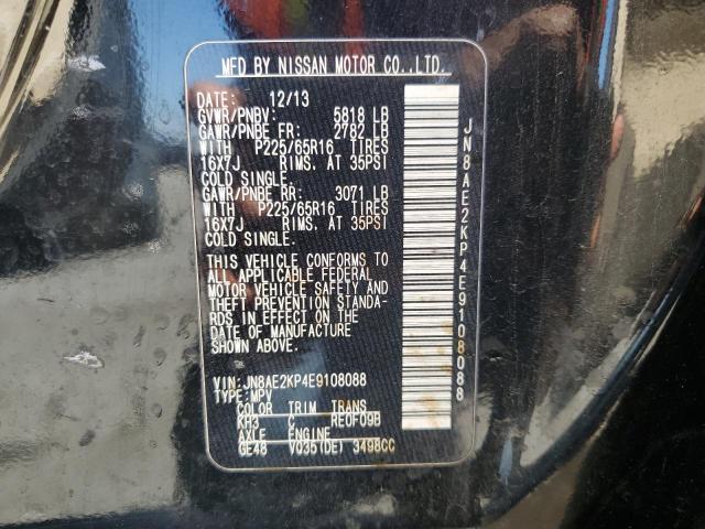 Photo 12 VIN: JN8AE2KP4E9108088 - NISSAN QUEST S 