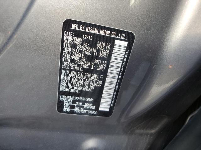 Photo 12 VIN: JN8AE2KP4E9108396 - NISSAN QUEST 