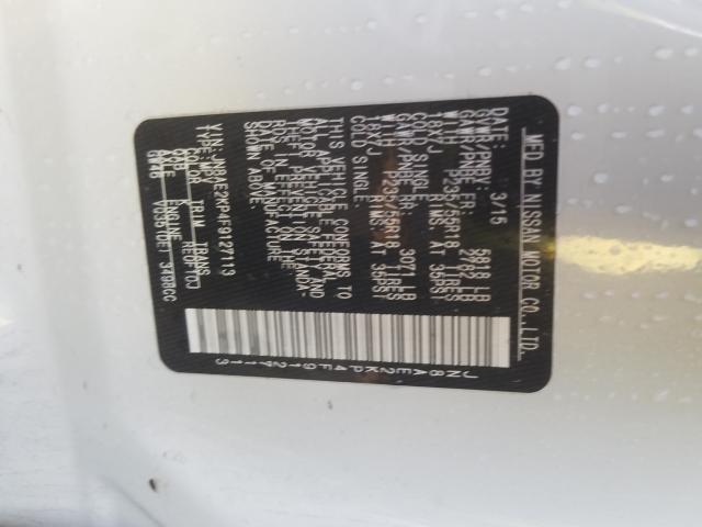 Photo 9 VIN: JN8AE2KP4F9127113 - NISSAN QUEST S 