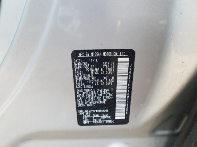 Photo 9 VIN: JN8AE2KP4H9166268 - NISSAN QUEST S 