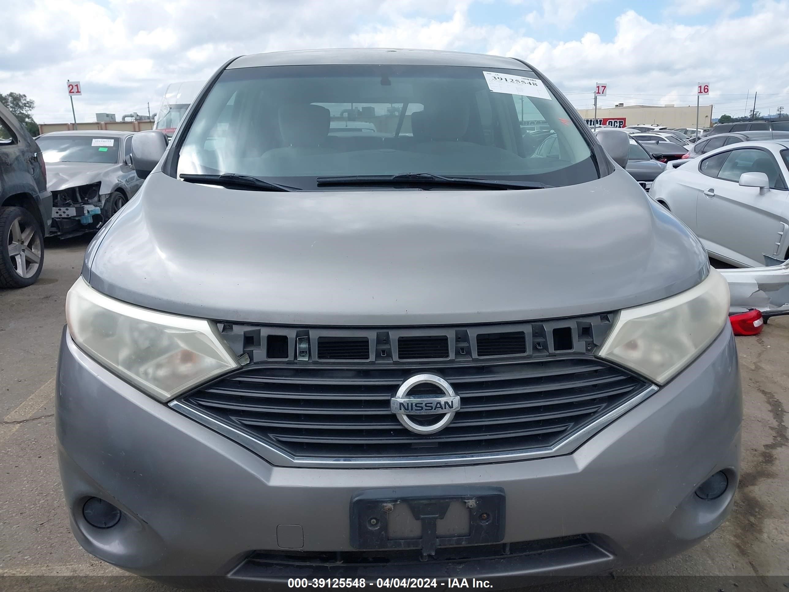 Photo 11 VIN: JN8AE2KP5B9008092 - NISSAN QUEST 