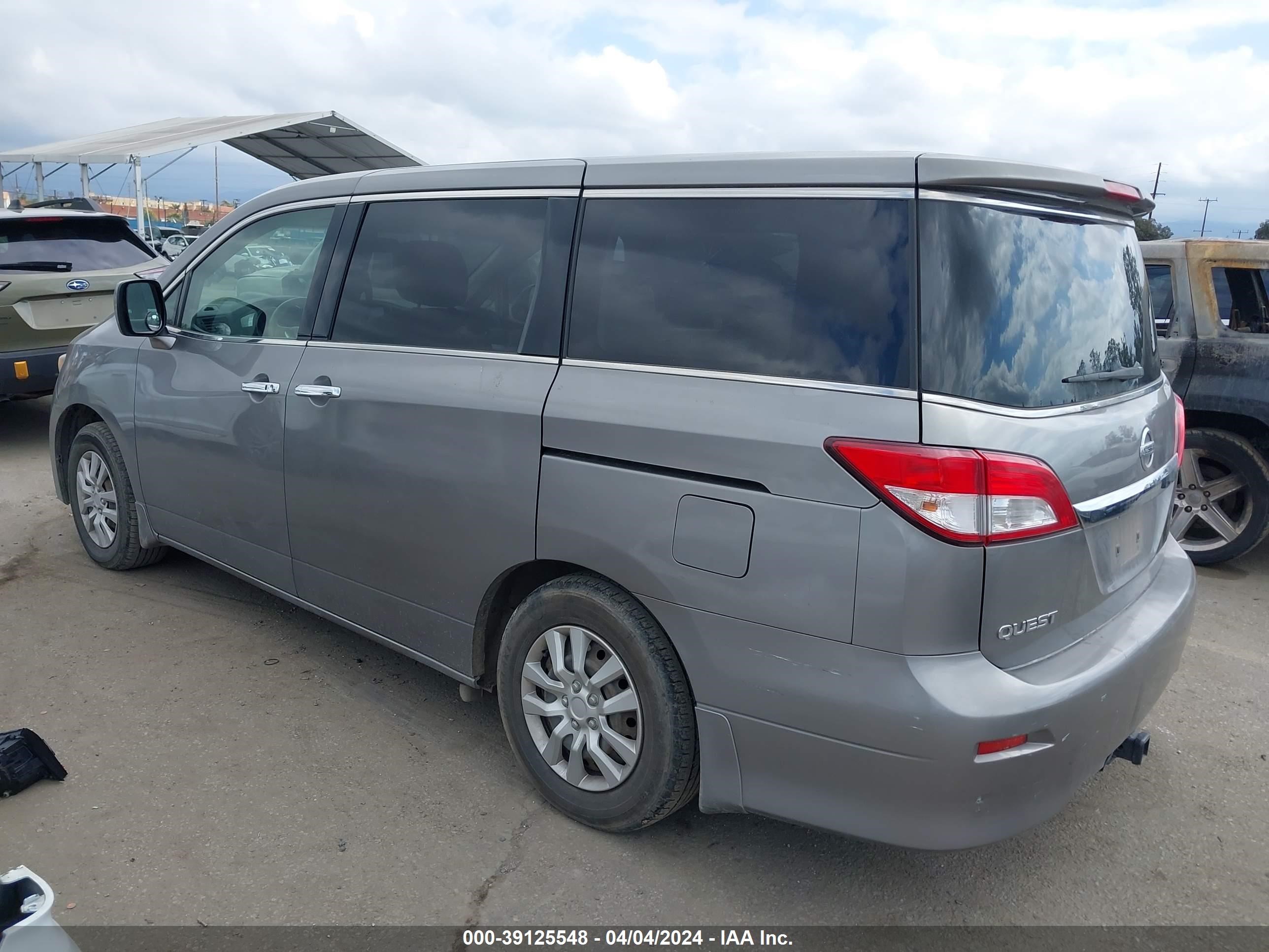 Photo 2 VIN: JN8AE2KP5B9008092 - NISSAN QUEST 