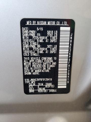 Photo 13 VIN: JN8AE2KP5F9129419 - NISSAN QUEST 