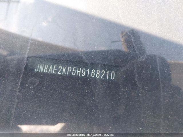 Photo 8 VIN: JN8AE2KP5H9168210 - NISSAN QUEST 