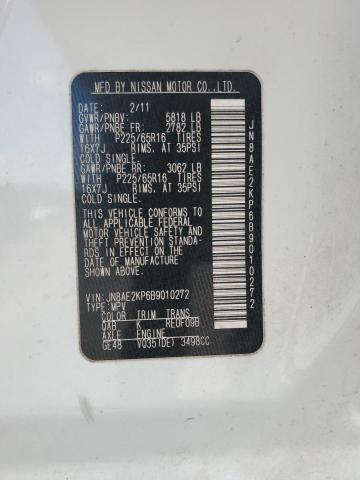 Photo 12 VIN: JN8AE2KP6B9010272 - NISSAN QUEST 