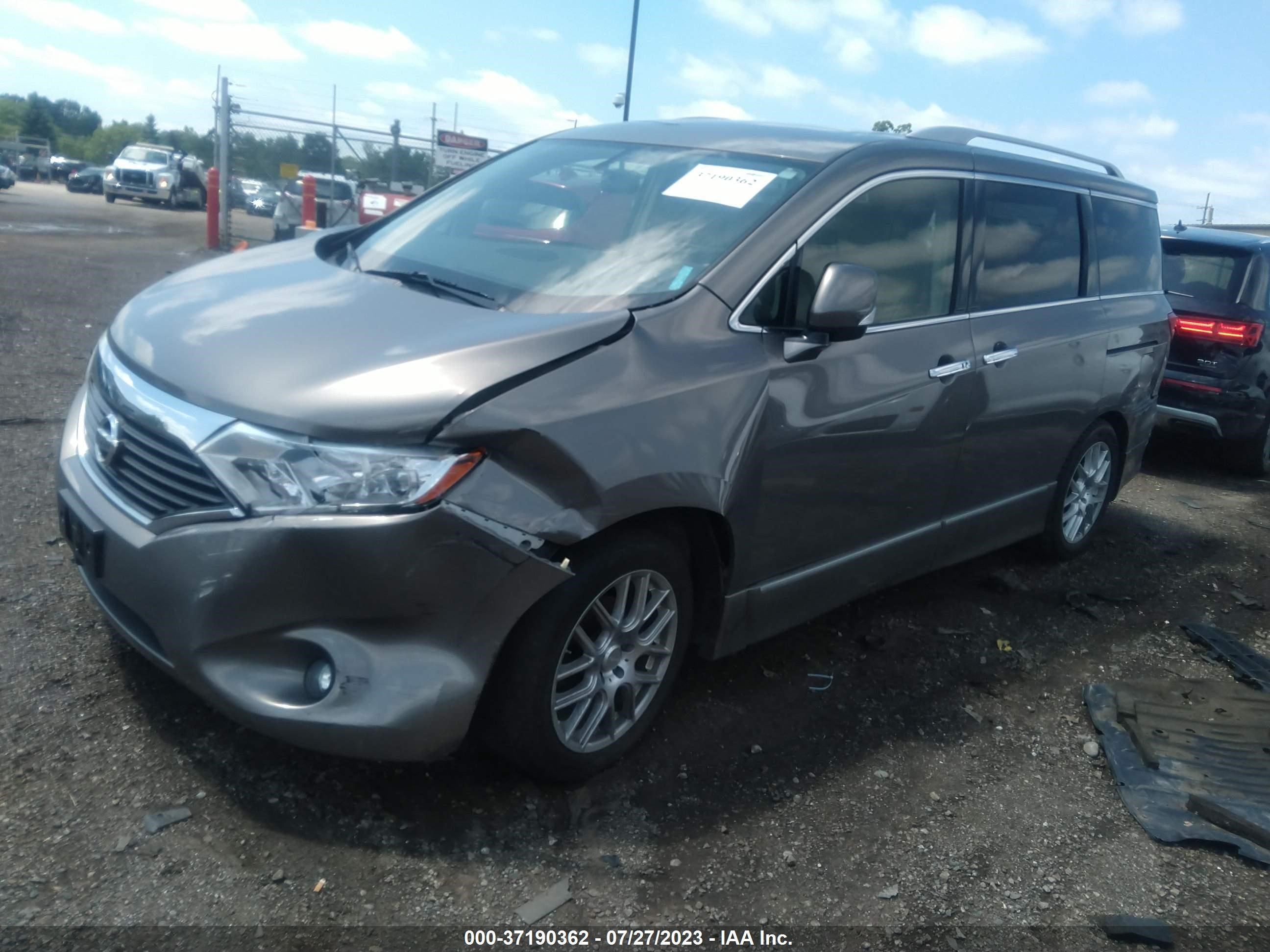 Photo 1 VIN: JN8AE2KP6E9101580 - NISSAN QUEST 