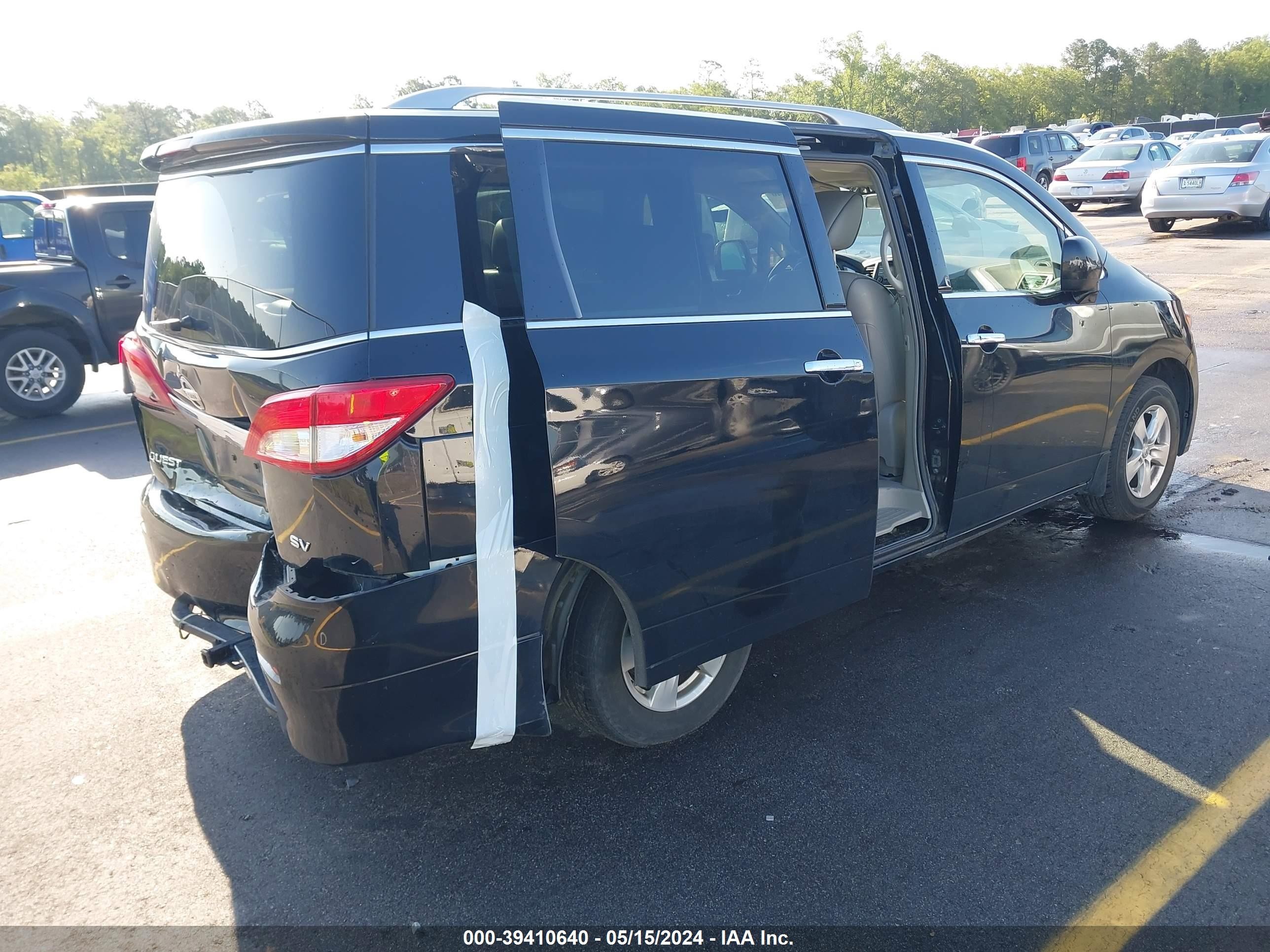 Photo 3 VIN: JN8AE2KP6E9102311 - NISSAN QUEST 