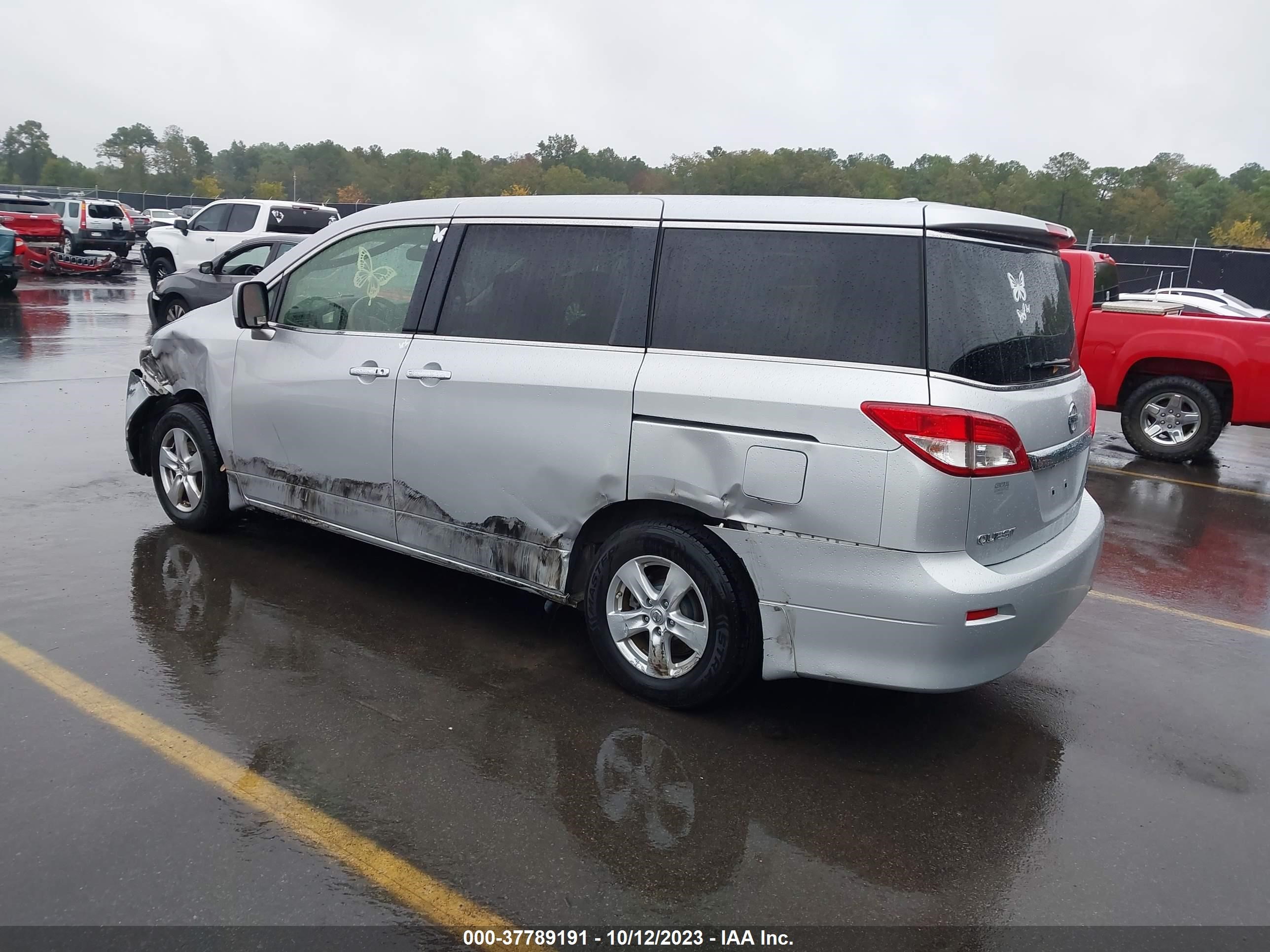 Photo 2 VIN: JN8AE2KP6E9102597 - NISSAN QUEST 