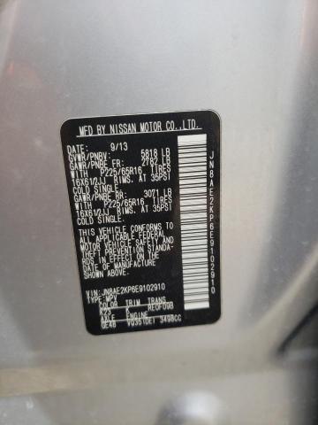 Photo 9 VIN: JN8AE2KP6E9102910 - NISSAN QUEST S 