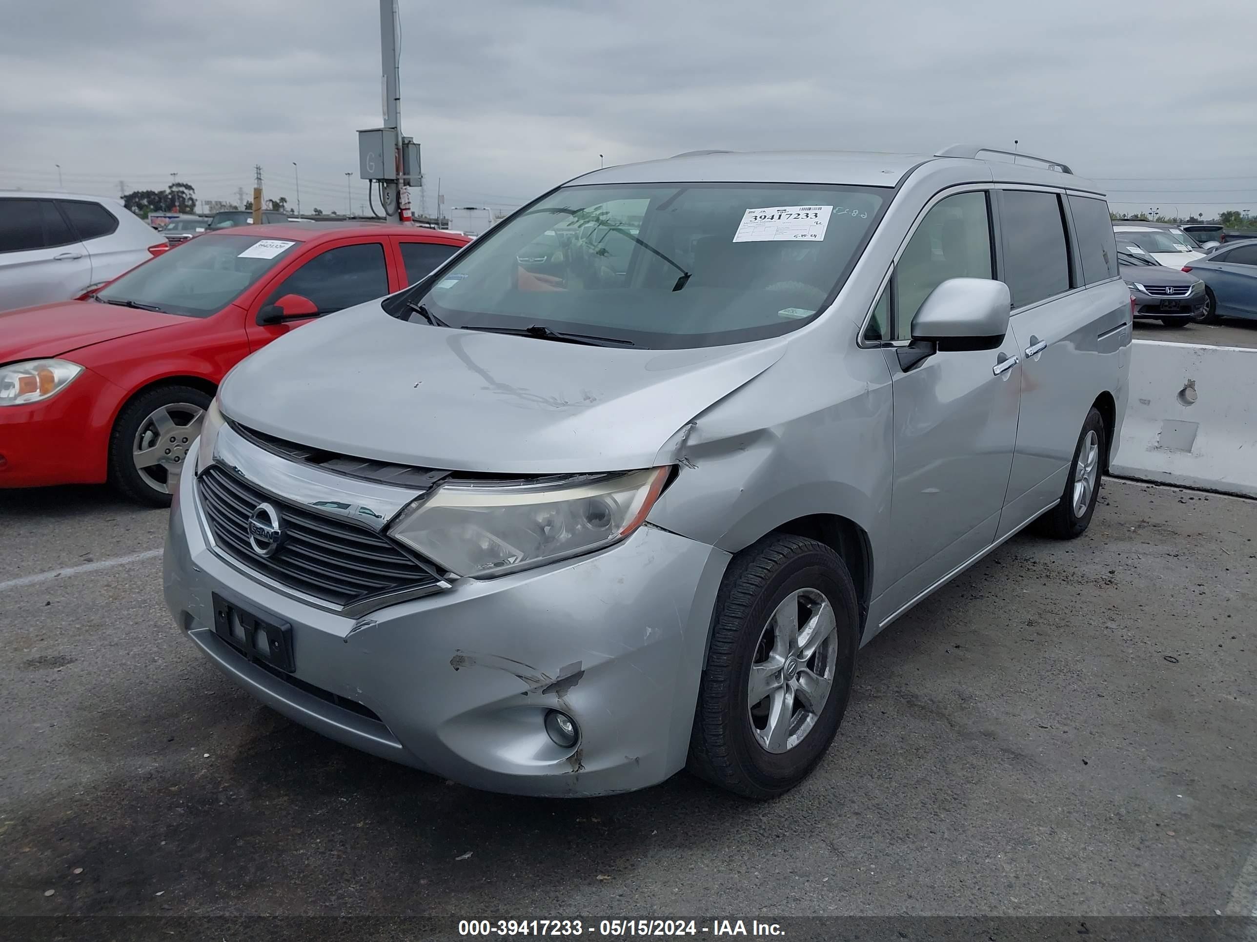 Photo 1 VIN: JN8AE2KP6G9153052 - NISSAN QUEST 