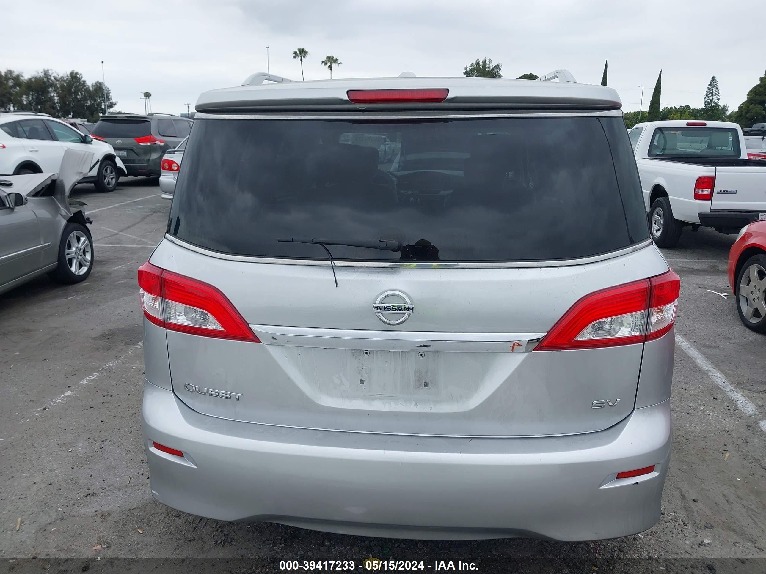 Photo 15 VIN: JN8AE2KP6G9153052 - NISSAN QUEST 