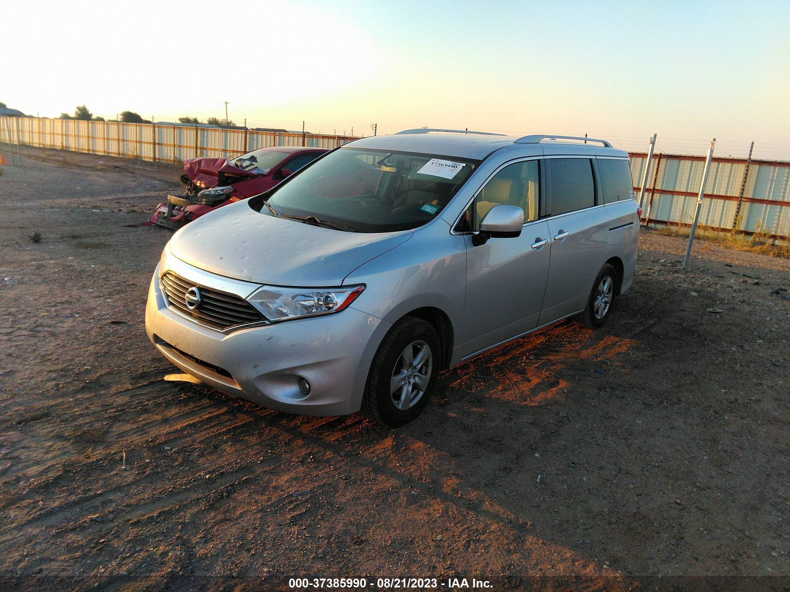 Photo 1 VIN: JN8AE2KP6H9165588 - NISSAN QUEST 