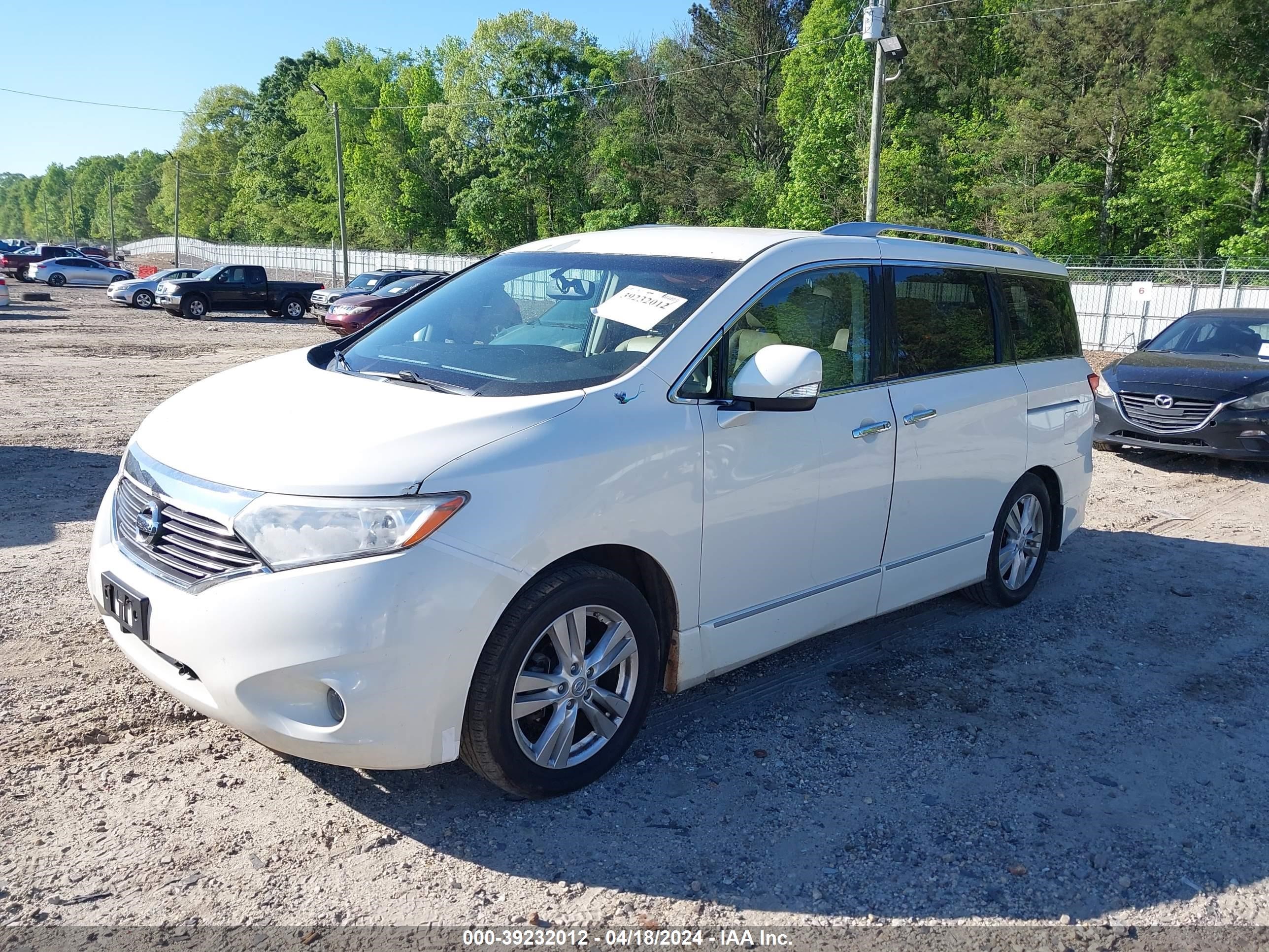 Photo 1 VIN: JN8AE2KP7B9004769 - NISSAN QUEST 