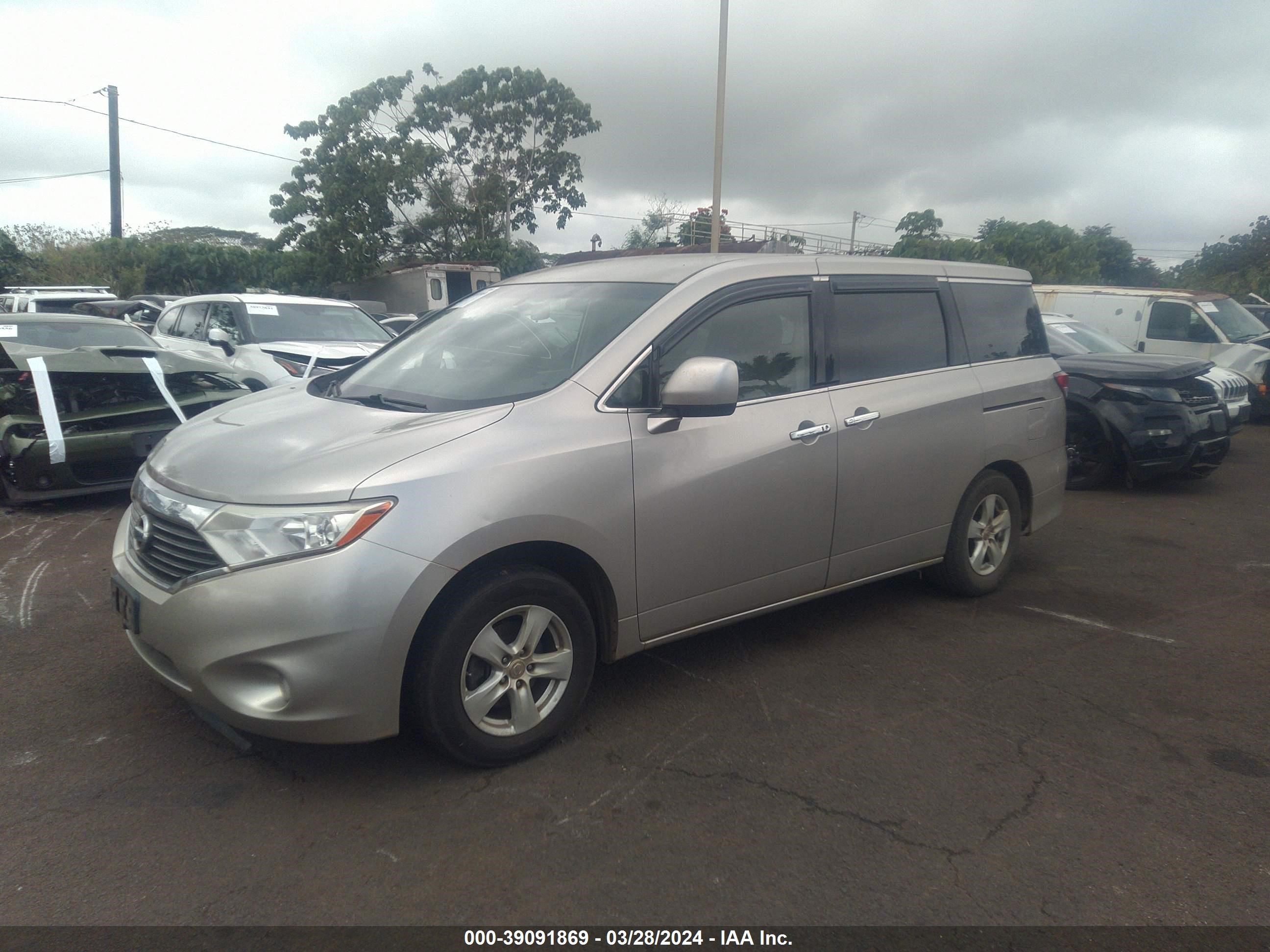 Photo 1 VIN: JN8AE2KP7B9009907 - NISSAN QUEST 