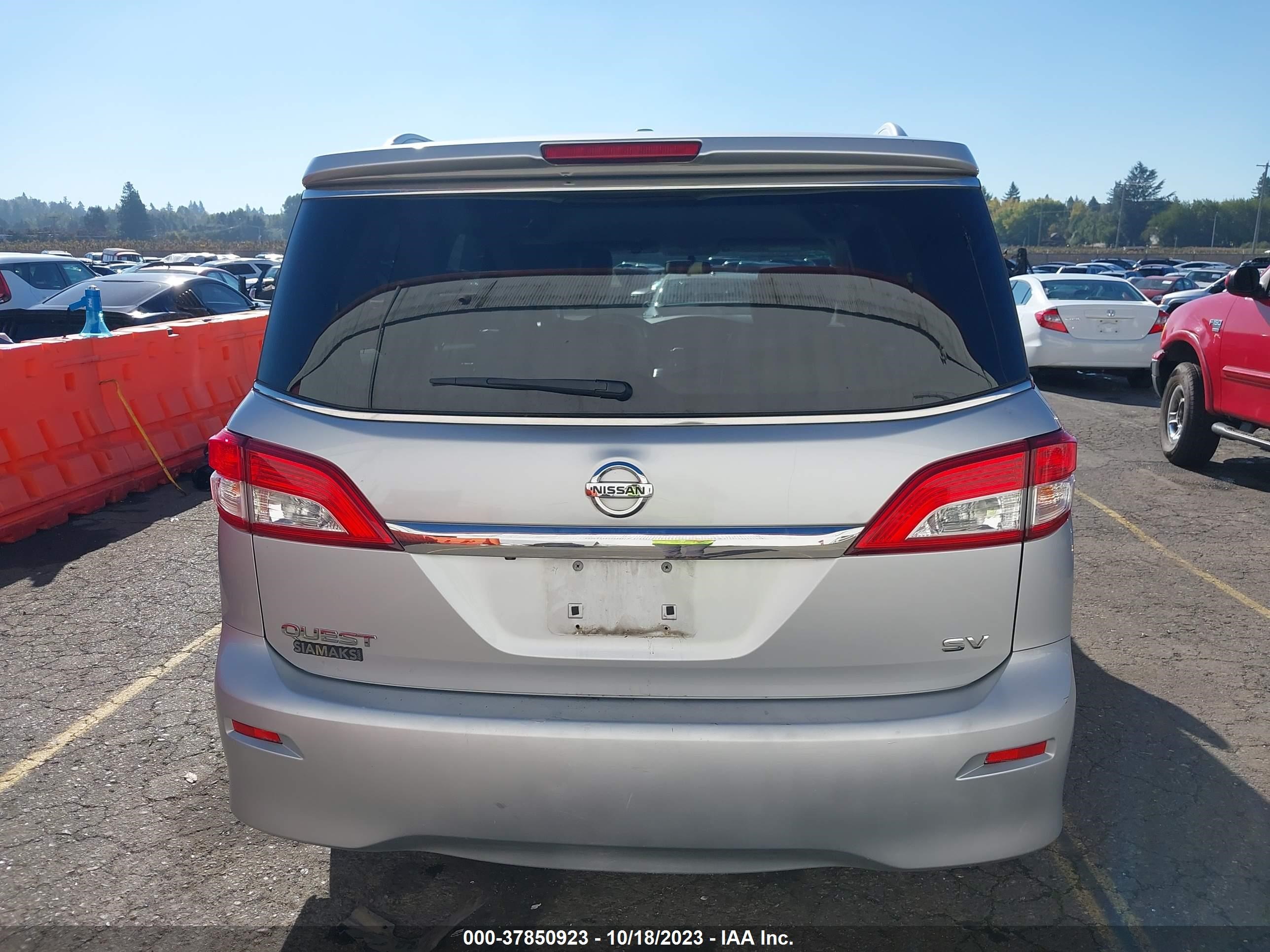 Photo 16 VIN: JN8AE2KP7C9046764 - NISSAN QUEST 