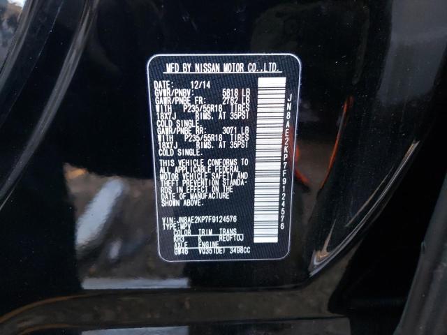 Photo 9 VIN: JN8AE2KP7F9124576 - NISSAN QUEST S 