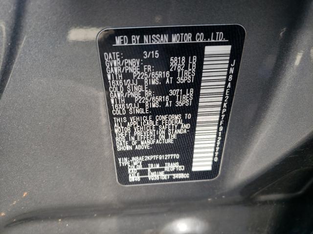 Photo 9 VIN: JN8AE2KP7F9127770 - NISSAN QUEST S 