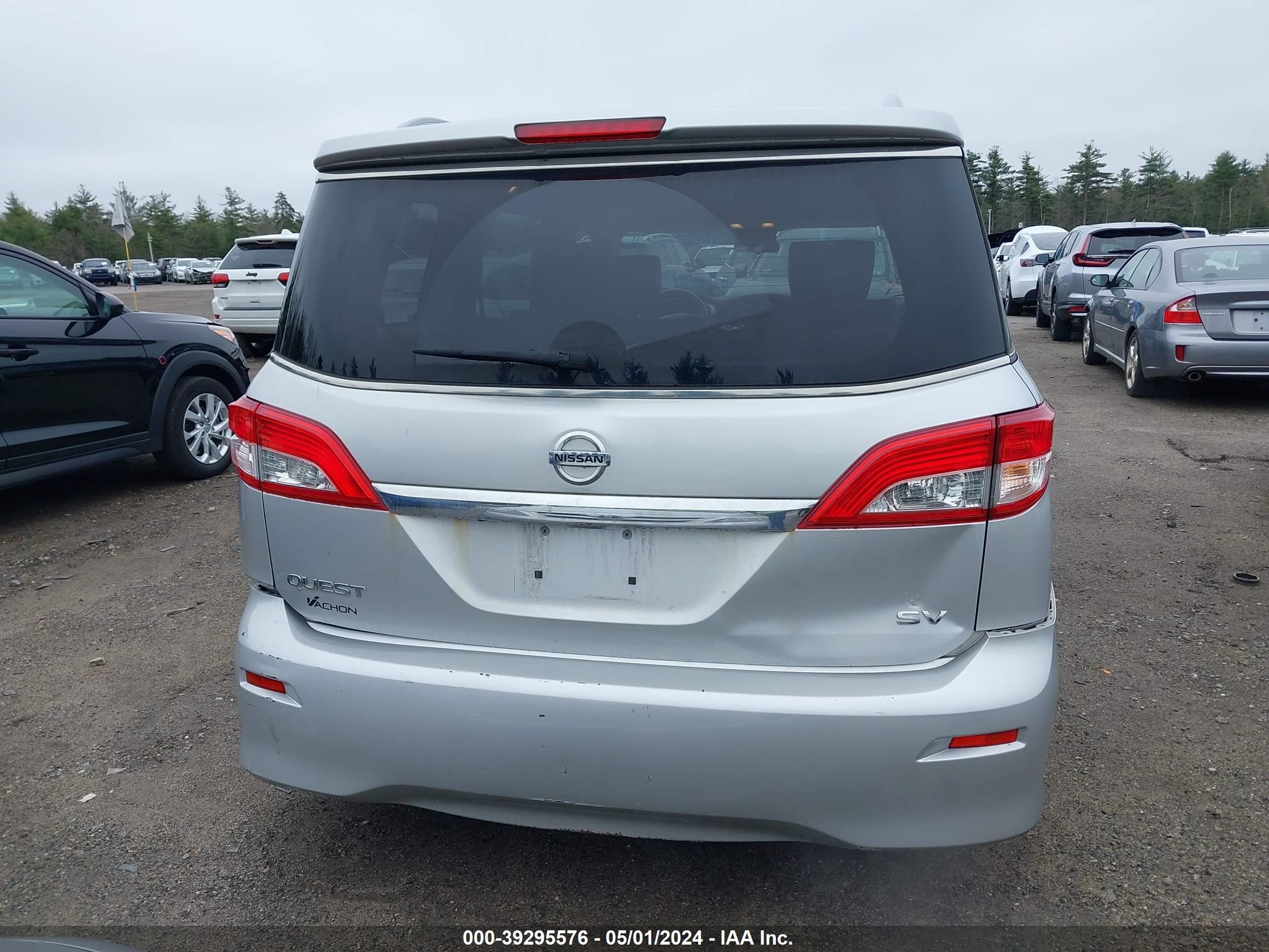 Photo 16 VIN: JN8AE2KP7H9165020 - NISSAN QUEST 